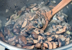 mushroom onion base for soup